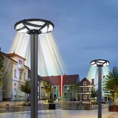  21세기트랜드 3컬러 LED 3F 태양광 정원 가로등 