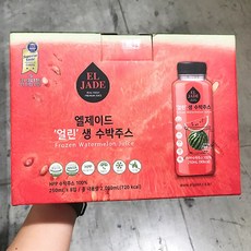 코스트코 엘제이드 얼린 생 수박주스 250ml x 8개입, 아이스팩 포장