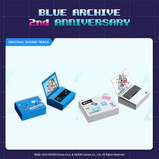 [특전 지관통 포스터 2종] 블루 아카이브 2주년 기념 OST 2종 세트 [2CD+KIT 앨범 패키지]