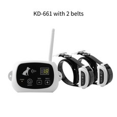 담장울타리 정원 가림막 야외 펜스 애완견 방수 무선 울타리 시스템 0-100 레벨 전자 펜싱 장치 개 훈련 목