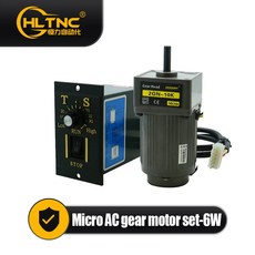 단상유도전동기 포장 기계용 AC 모터 비동기 유도 샤프트 속도 제어기 1350RPM 6W 220V 50Hz 60Hz 8mm, 3.03빈티지 RPM, 1개