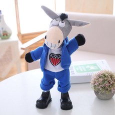 말따라하는 춤추는 인형 댄싱 당나귀, 파랑색 미친 당나귀, 72곡+말 배우기+충전cm