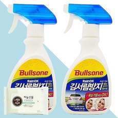 불스원 레인ok 김서림방지 스프레이 280ml 2개(+하늘선물 물티슈 10매), 2개