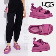 어그 미국UGG 샌들 슬리퍼 골든글로우 플랫폼 퍼플 망고스틴 빅키즈 GS