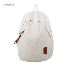 Cwadun 고등학생 책가방 남자 백팩 여 퓨어 칼라 여행가방 대용량