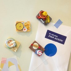 홈 인테리어 꾸미기 귀여운 예쁜 오브제 마그넷 냉장고 현관문 푸드 자석 모음