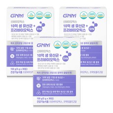 GNM자연의품격 SYN프리바이오틱스 생유산균 30p, 5g, 3박스