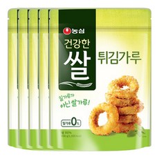 농심 건강한 쌀 튀김가루 450g X 5개