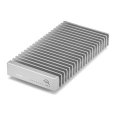 OWC Express 1M2 썬더볼트4 USB4 NVMe M.2 USB-C 외장SSD 외장하드 케이스 ALL 알루미늄 히트씽크, 1개