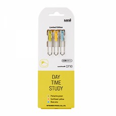 [uni]유니볼원 0.38 DT STUDY(3본 세트), 단품