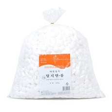 대한메디칼 대한위재 코튼볼 (슬라이스형) 450g 1호, 1개, 1개입 - 코튼볼1호