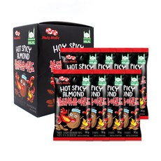 하루견과 [HALAL]넛츠홀릭 불닭볶음아몬드[30gx8봉] 할랄인증 아몬드, 8개, 30g