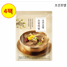 "쿠팡 핫딜!! 최대할인가" 조선호텔 소갈비탕 700gX4팩, 700g, 7개