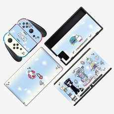 캐릭터 SKINAT 새가 1 예술가 SWITCH 보호필름 닌텐도다 메인프레임 게임기 시트지, 천국 치과 의원 _Switch스티커