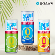 나랑드사이다 245ml CAN 2박스 3종, 1세트