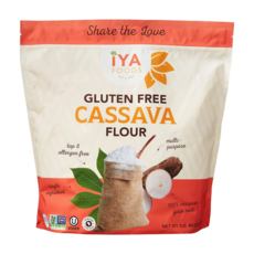 Iya Foods 카사바 가루 분말 2.26kg-유카 뿌리, 2.26kg, 1개
