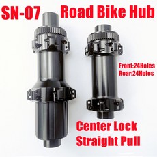 슈퍼 라이트 280g 도로 자전거 허브 센터 잠금/6 볼트 디스크 브레이크 스트레이트 풀 24 홀 XDR/Shimano, [05] 1 pair SR-13Hub, 1개
