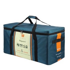 배달 가방 보냉 보온 대용량 70L 캠핑 휴대 차박 보온보냉백 94L, 94L 피콕 블루 + 스탠드, 1개