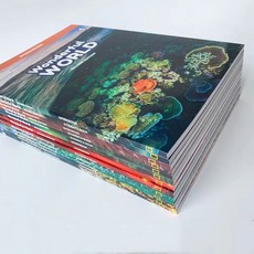미국 초등학교 교과서 WONDERFUL WORLD 6권 +WORK BOOK 6권 영어원서 1-6급 음원, WONDERFUL BOOK