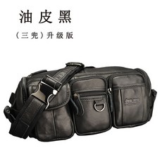 남성 수제 소가죽 크로스백 숄더백 메신저 가방 정품