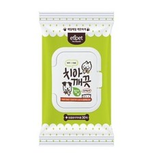 에티펫 치아깨끗 물티슈 30매 (애완용 물티슈), 1개