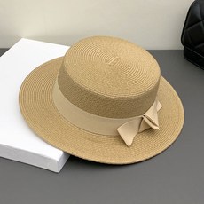 CNTCSM 일계 밀짚모자녀 여름 빈티지 평정 작은 후레쉬 페도라 차양 비치 모자 나들이 벙거지 모자