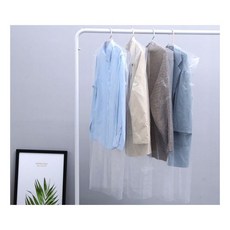 세탁소 비닐 옷커버 약100매 60x90cm 의류커버 방진+8766ea, 쿠팡 민지 60x90cm(약100매), 1개