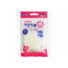 네오 날개단 치간칫솔 이쑤시게 겸용 300개입 5개