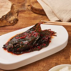 [엠마홈] 밥도둑 반찬 양념깻잎 장아찌 국내가공 1kg 1개 상품 이미지