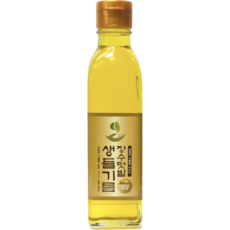 장수텃밭 아침에 한숟갈 건강 생들기름 180ml, 1병