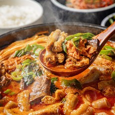 털보네안동한우곱창 털보삼촌 한우 곱창전골 500g 밀키트 곱도리탕 캠핑 혼술 술안주, 100%리얼 한우곱창전골 500g, 1개