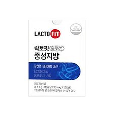 락토핏솔루션중성지방