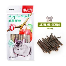 졸리 JP308 소동물 사과나무 이갈이 60g, 단품