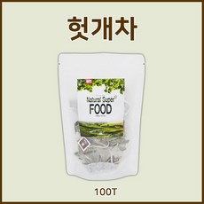 BMS 헛개차 티 티백 수 물 헛개나무 차 헛개나무잎 지구자 건강차 국내산, 100개