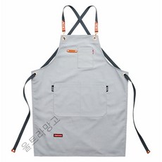 울트라망고 끈탈부착 캔버스 작업복 앞치마 HLFX182, B TYPE