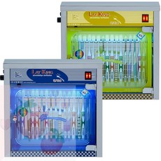 SW-15B 칫솔소독기 칫솔30개 벽걸이겸용, 노란색, 노란색