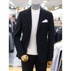BON 19FW 네이비 져지 사방스판 기모 허리밴딩 캐주얼 셋업수트 BN9WEA210 NY