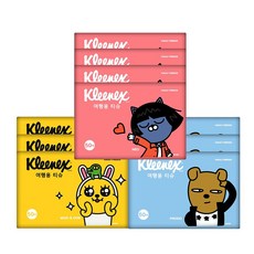 크리넥스 여행용 티슈, 50개입, 10개