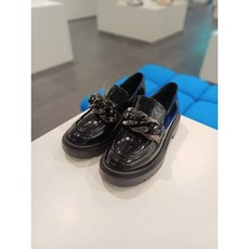 슈콤마보니 Chain jewel loafer(black) DG1DS23011BLK/DW1DS24002BLK