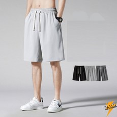 남자실크반바지