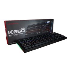 앱코 K660 ARC 기계식 게이밍 키보드 블랙 클릭