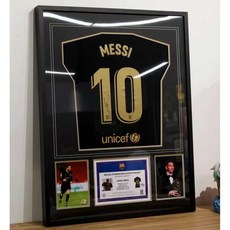 유니폼액자 싸인액자 전시 보관 기념 축구 맨시티