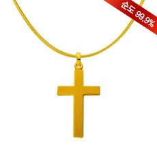 24k십자가목걸이