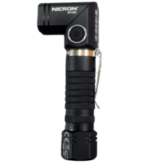 NICRON B74SK 리미티드 꺽임 충전 후레쉬 랜턴 캠핑 등산 낚시 현장 600LM 니크론, 1개