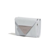5월 28일 배송 페넥 페넥 FENNEC CRINKLE TRIANGLE TRIPLE WALLET D - LIGHT GREY