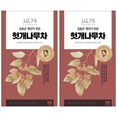 쌍계 헛개나무차 200T(100T x 2개), 2개, 100개입, 100g