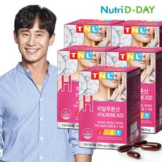 뉴트리디데이 히알루론산 30캡슐 x 5박스 (총 5개월분), 단일상품, 단일상품