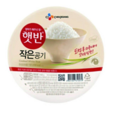 햇반 백미밥 210g 중간공기