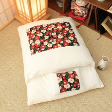 일본식 애완동물 침구 이불 침대 베개 세트 고양이집 강아지집 기분좋은 반려동물 침낭 A_M- 중간, 1개