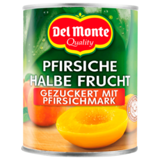 델몬트 Del Monte 통조림 복숭아 반쪽, 1개, 470g